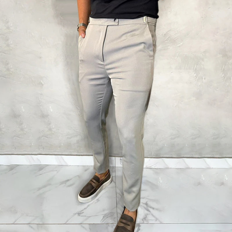 Álvaro - Pantalón masculino slim fit de Valerina Milano