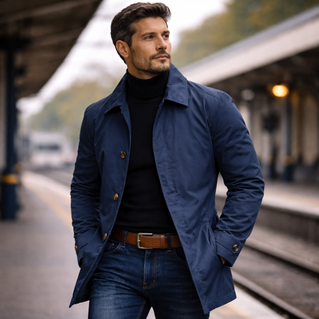 Adrian | Abrigo Elegante para Hombre