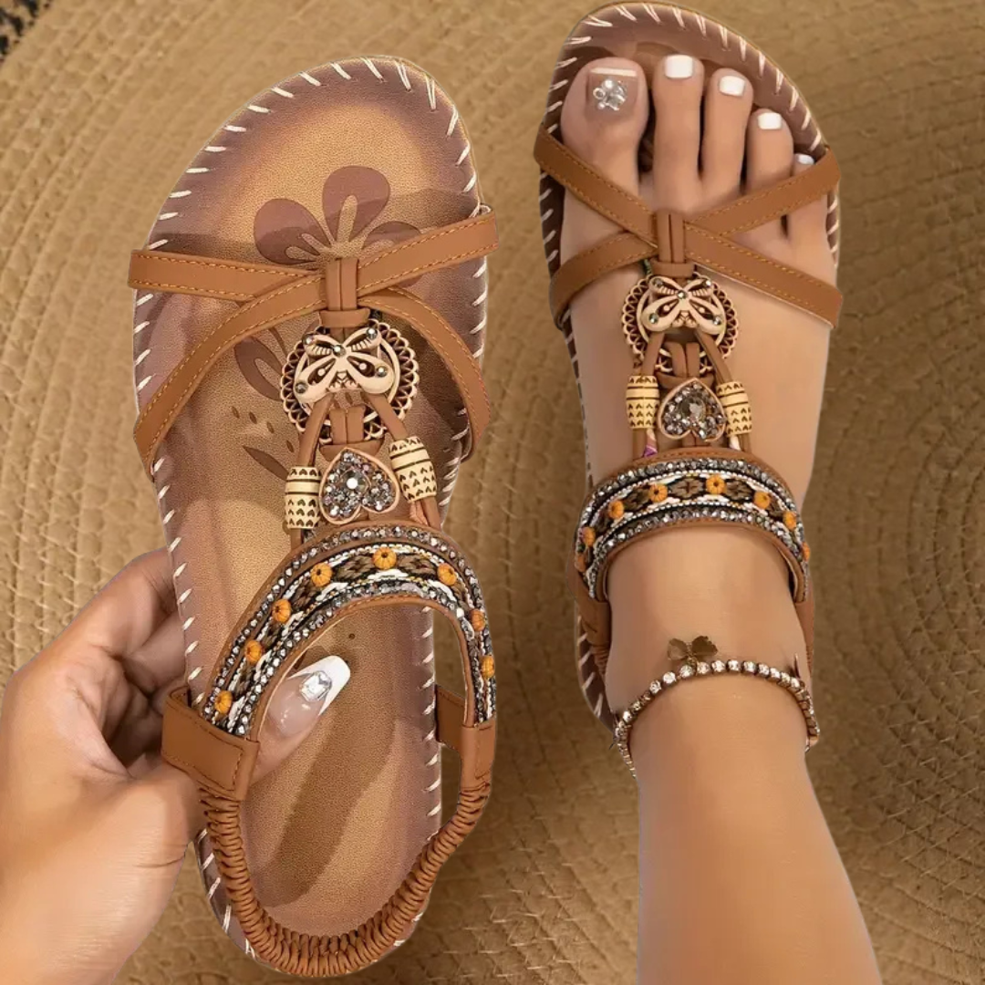 Flora | Sandalias estilo Ibiza cómodas y elegantes