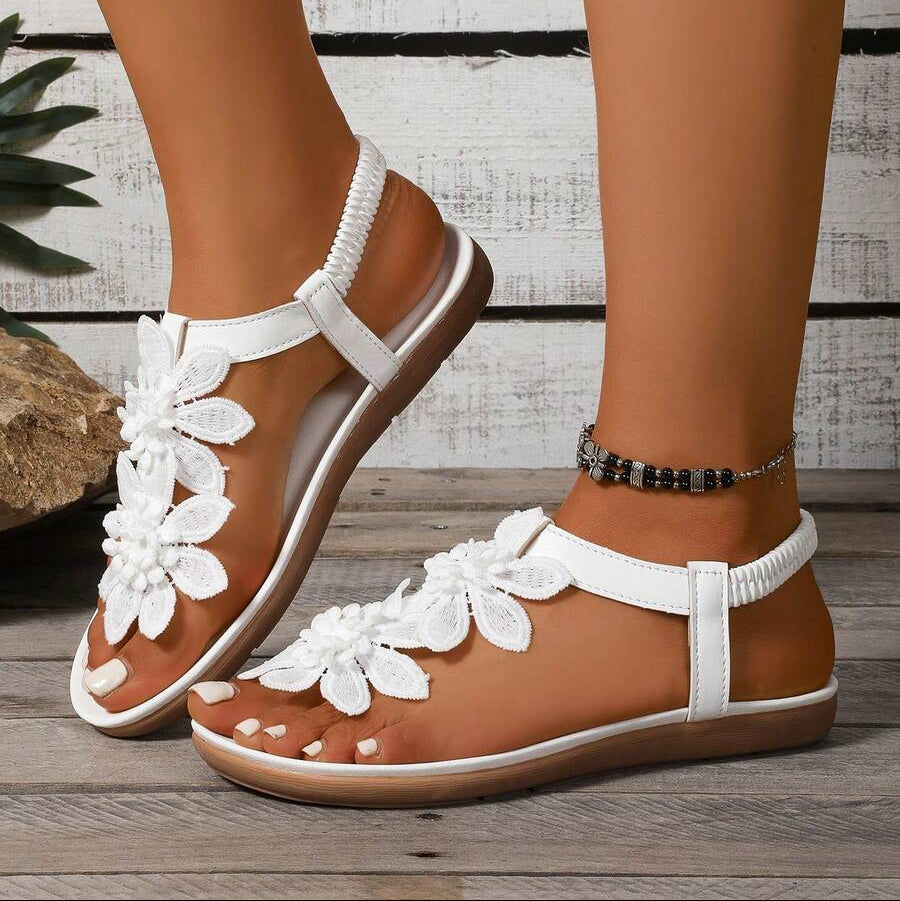 Fiorella Sandalias ortopédicas Florales