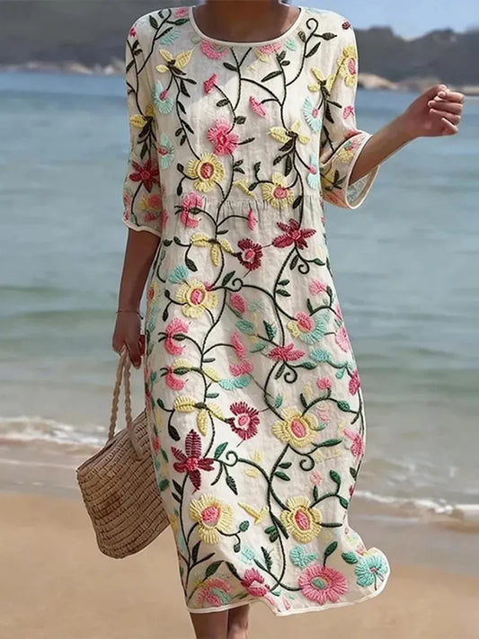 Rebeca | Vestido de mujer con estampado floral