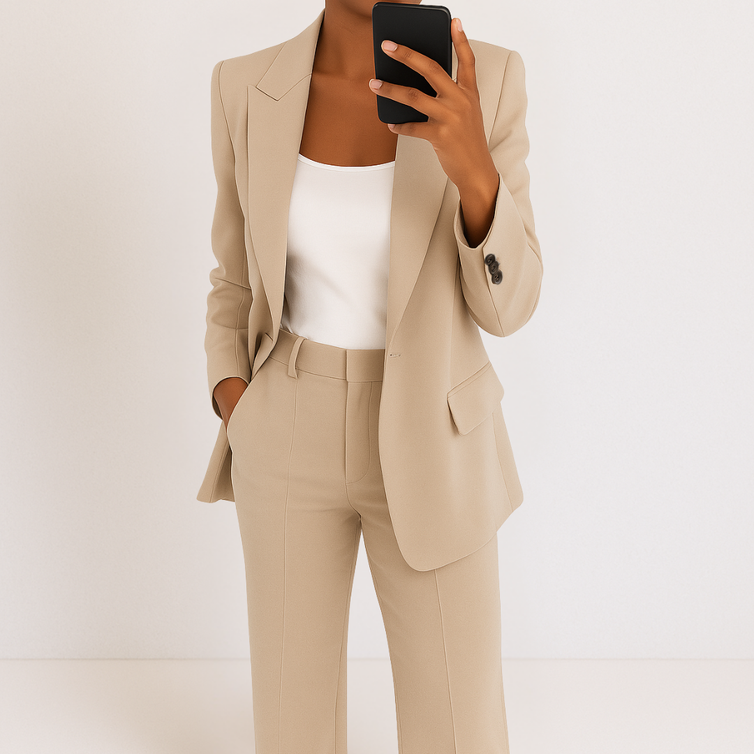 Melynda™ Traje elegante de dos piezas