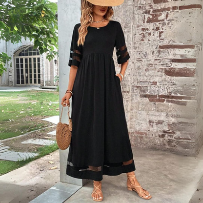 Aurora™ | Vestido midi favorecedor que estiliza el abdomen