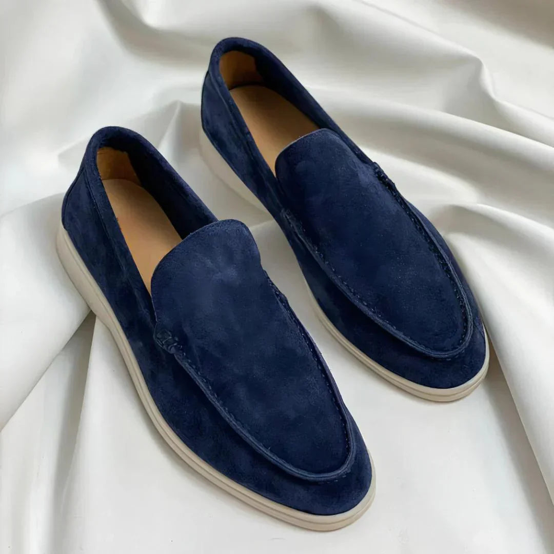 Lorenzo | Mocasín premium de ante