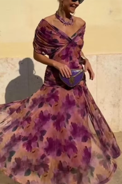 Laura — Vestido Maxi Elegante Fluido