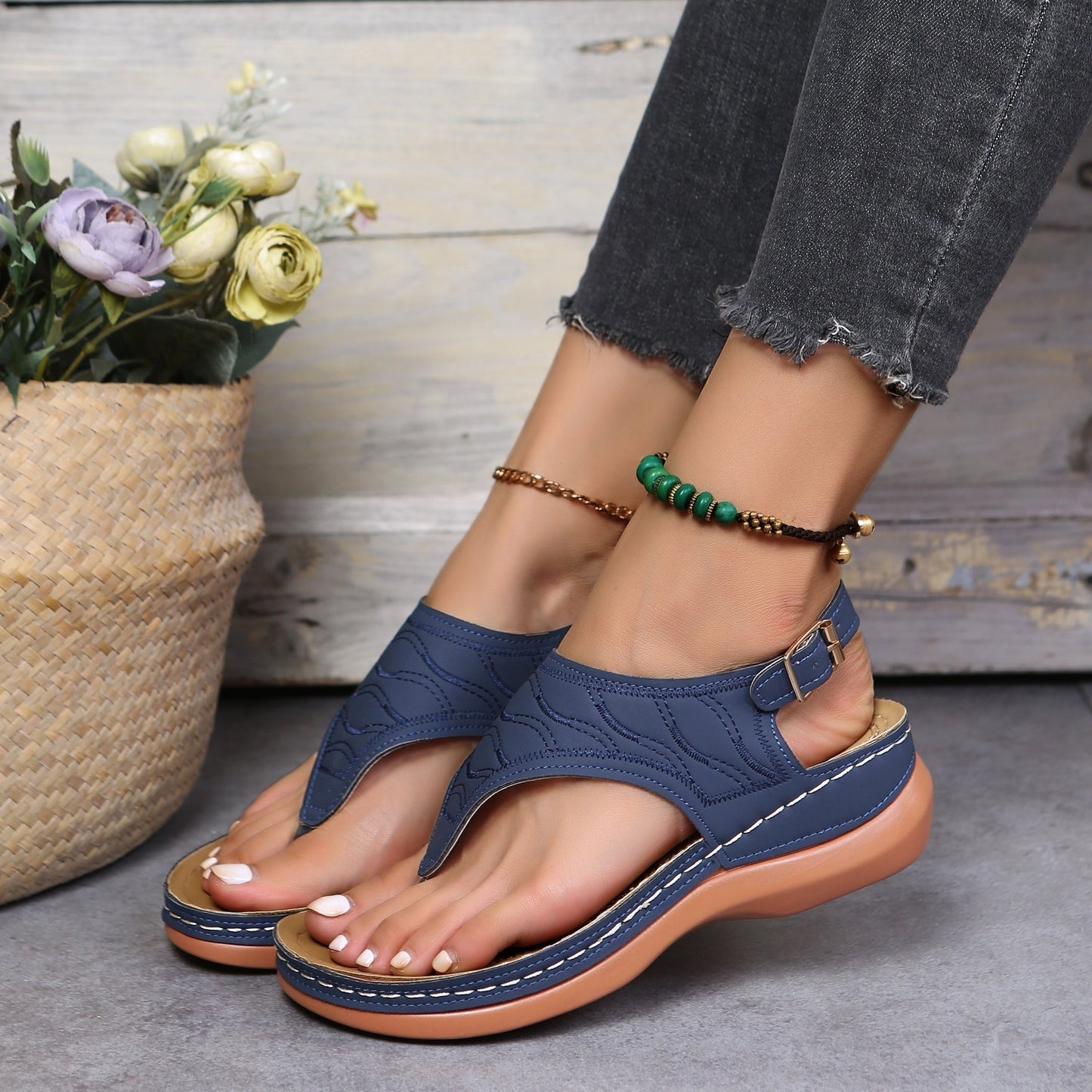 VALERINA MILANO | Sandalias comodidad ergonómico Adela