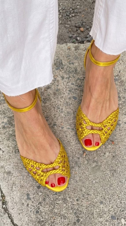 Isadora | Sandalias trenzadas refinadas
