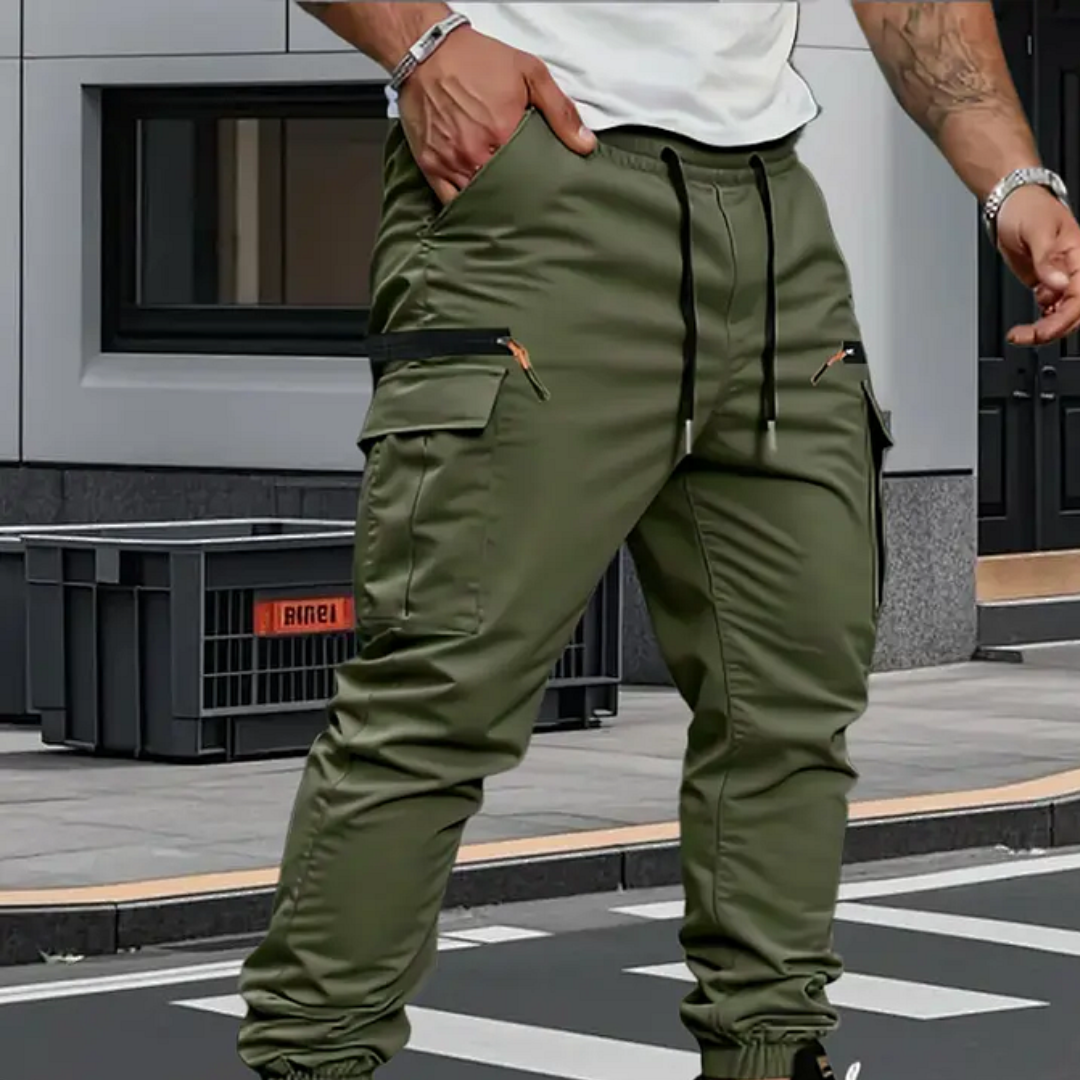 Omar™ | Pantalón jogger cargo elástico para hombre