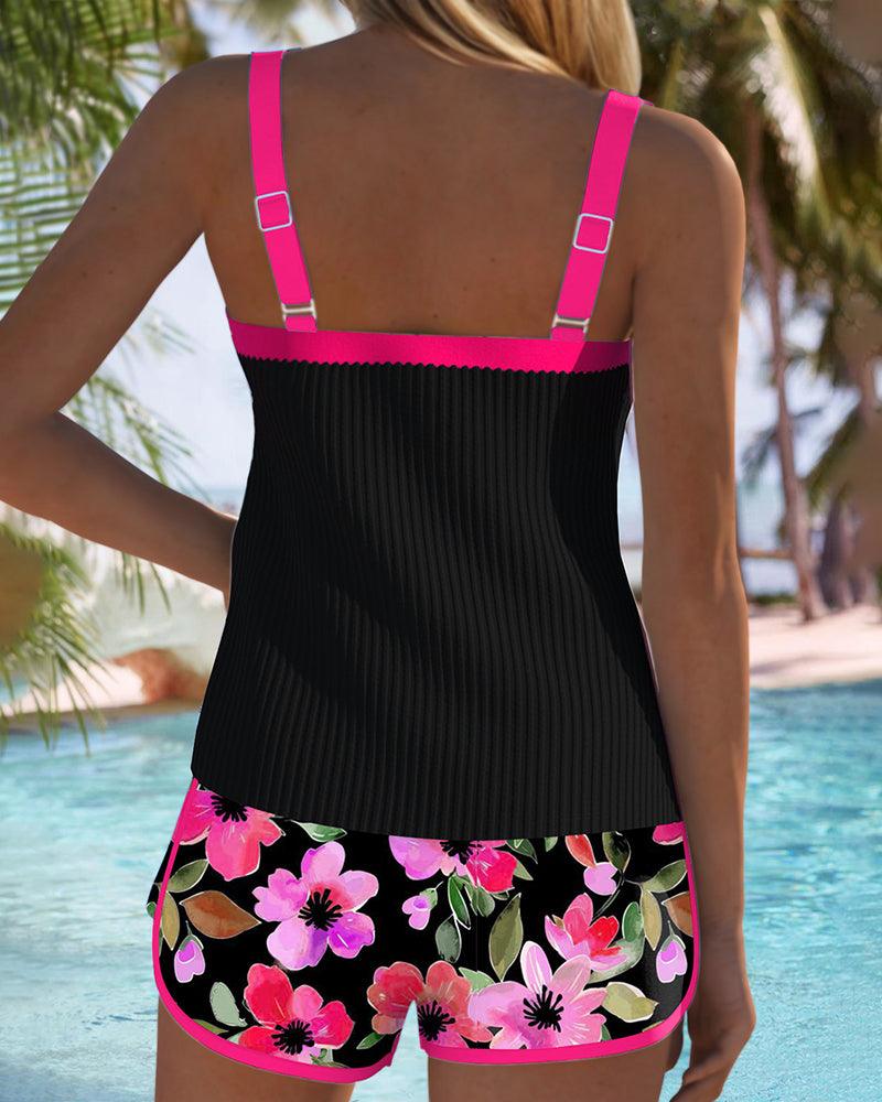 Valerina Milano® | Conjunto de tankini elegante de dos piezas