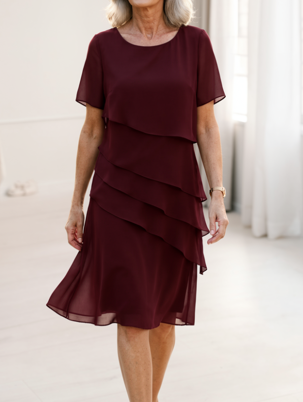 Linda | Vestido elegante y cómodo con volantes