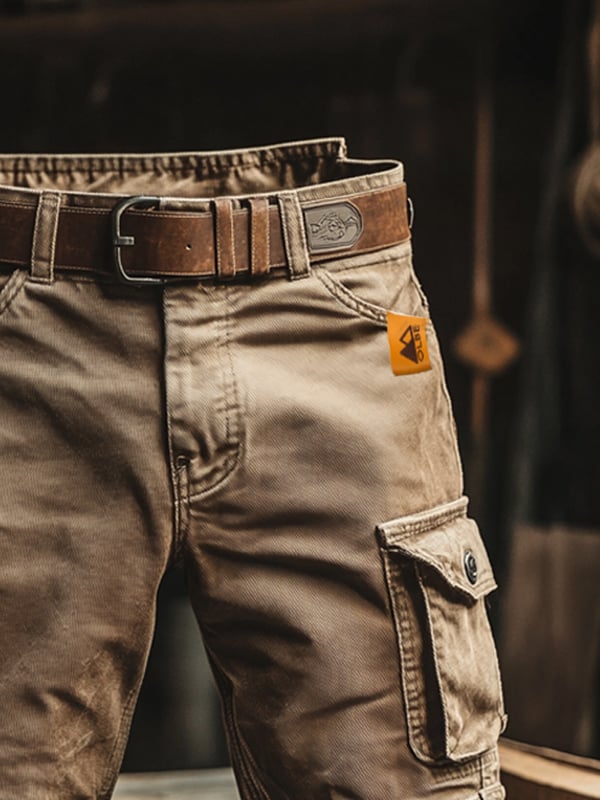 MARCELLO | PANTALONES CORTOS CARGO RETRO