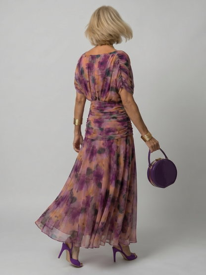 Calen | Vestido midi con hombros descubiertos