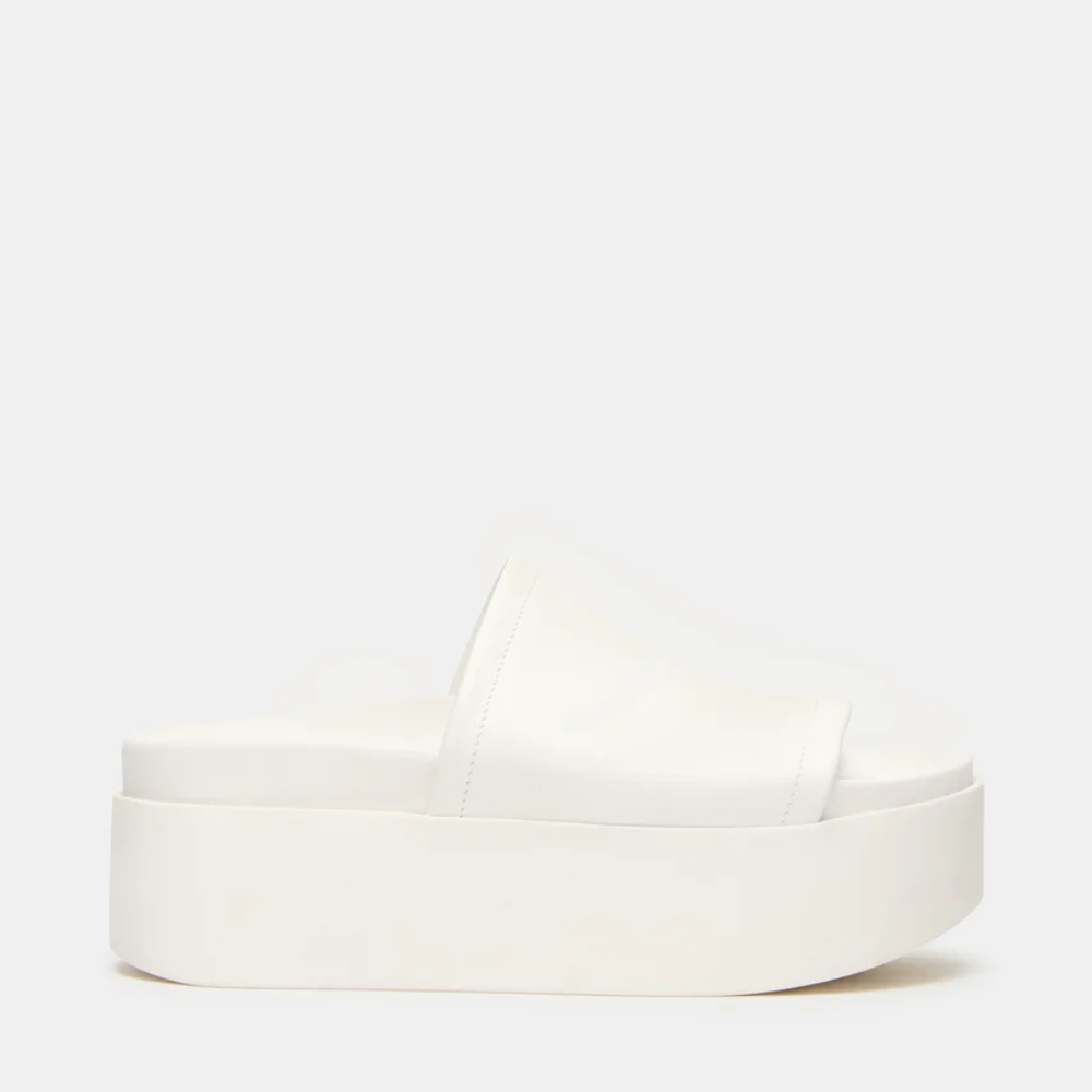 Triana Sandalias de Plataforma de Cuero