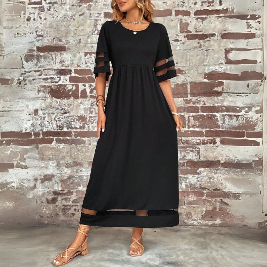 Aurora™ | Vestido midi favorecedor que estiliza el abdomen