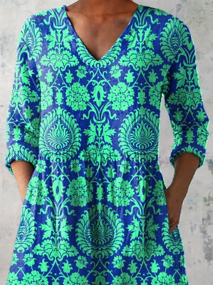 Raquel | Blusa larga de cuello en V