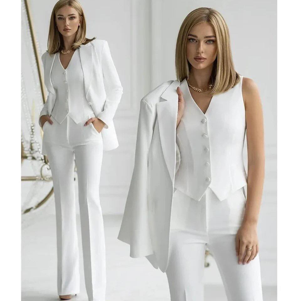 Traje "Safira" (Giacca + Pantalone + Gilet)
