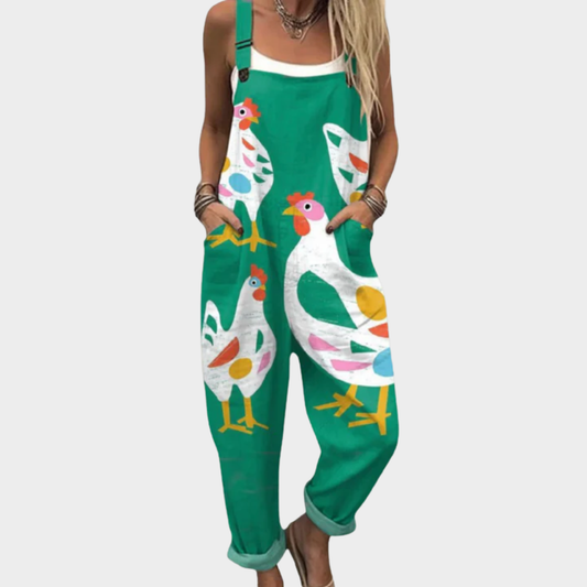 Peto estampado cómodo