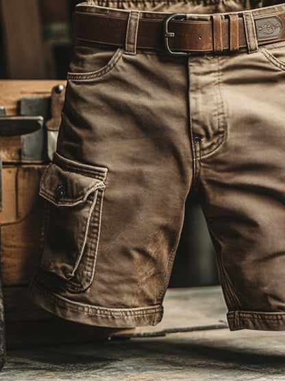 MARCELLO | PANTALONES CORTOS CARGO RETRO