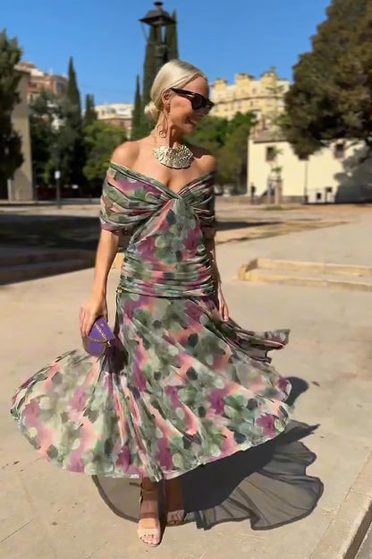 Laura — Vestido Maxi Elegante Fluido
