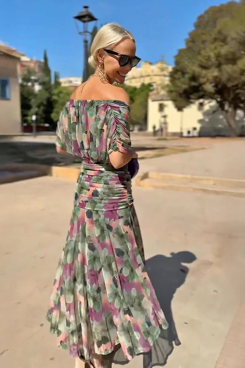 Laura — Vestido Maxi Elegante Fluido
