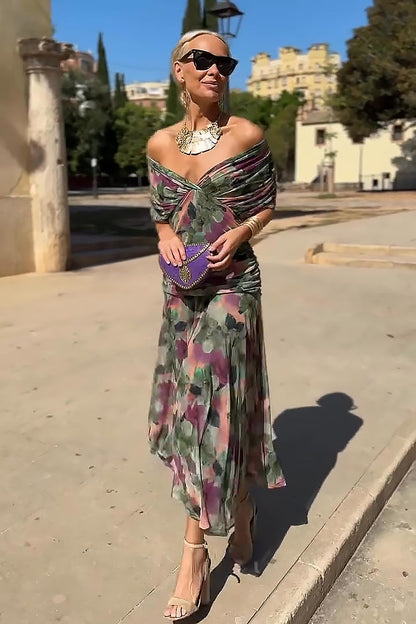 Laura — Vestido Maxi Elegante Fluido