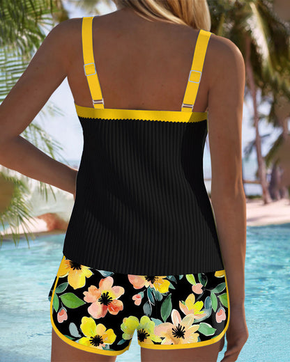 Valerina Milano® | Conjunto de tankini elegante de dos piezas