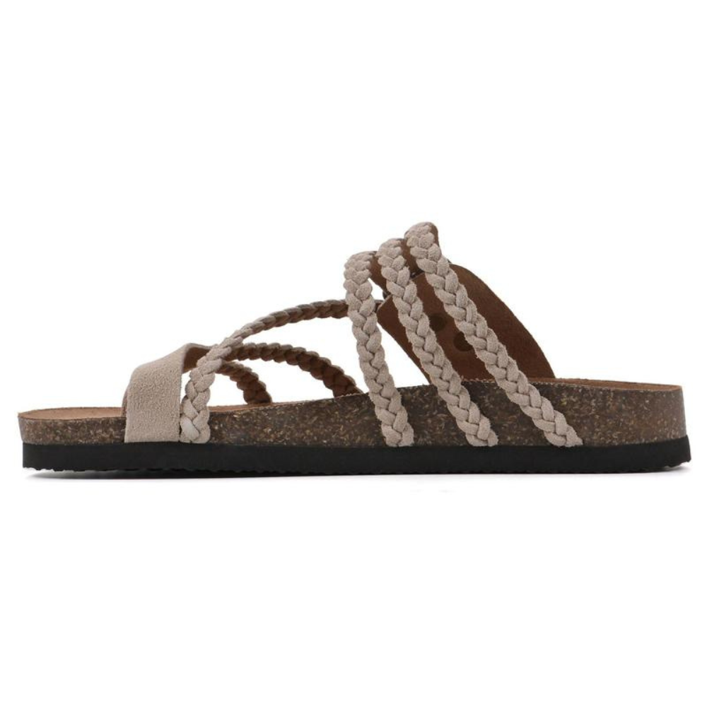 Sandalias de corcho trenzadas Adriana: tus pies te lo piden. Quieren estas.