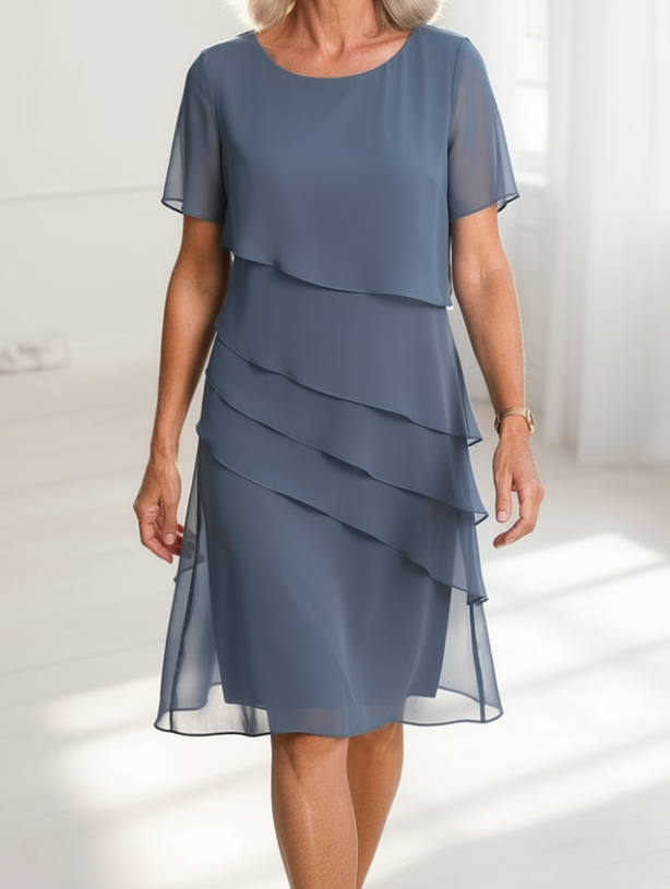 Linda | Vestido elegante y cómodo con volantes