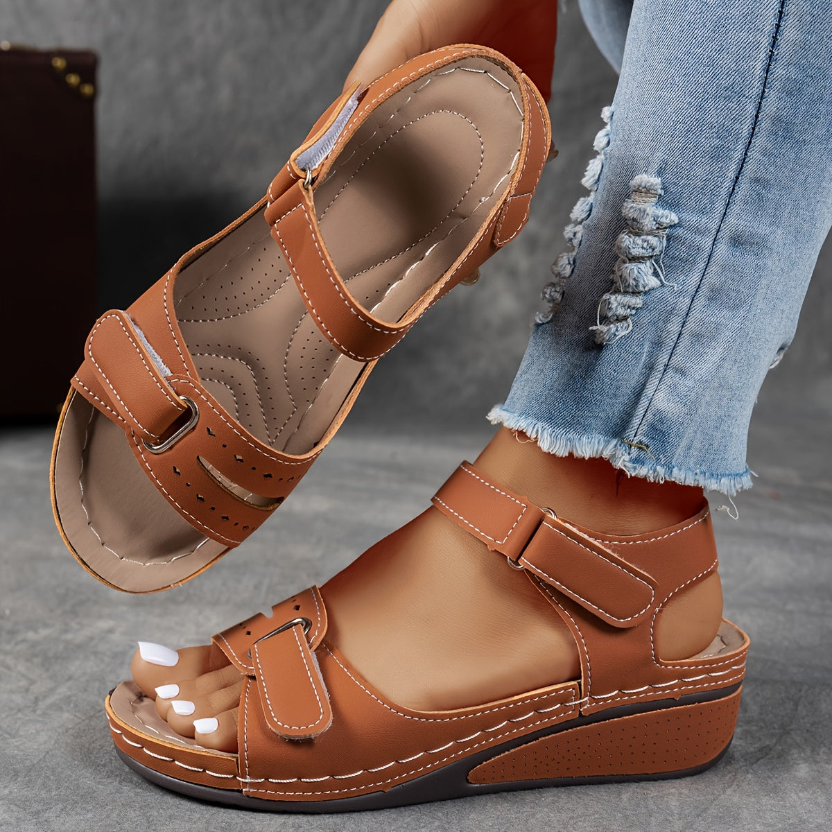 VALERINA MILANO | Sandalias ortopédicas comodidad Sofía