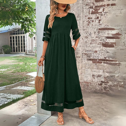 Aurora™ | Vestido midi favorecedor que estiliza el abdomen