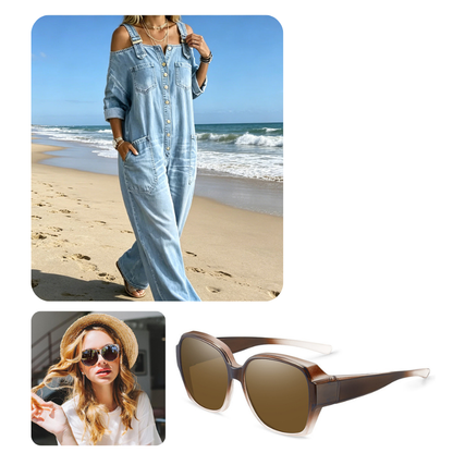 🔥Weit geschnittener Overall mit weitem Bein und Taschen
