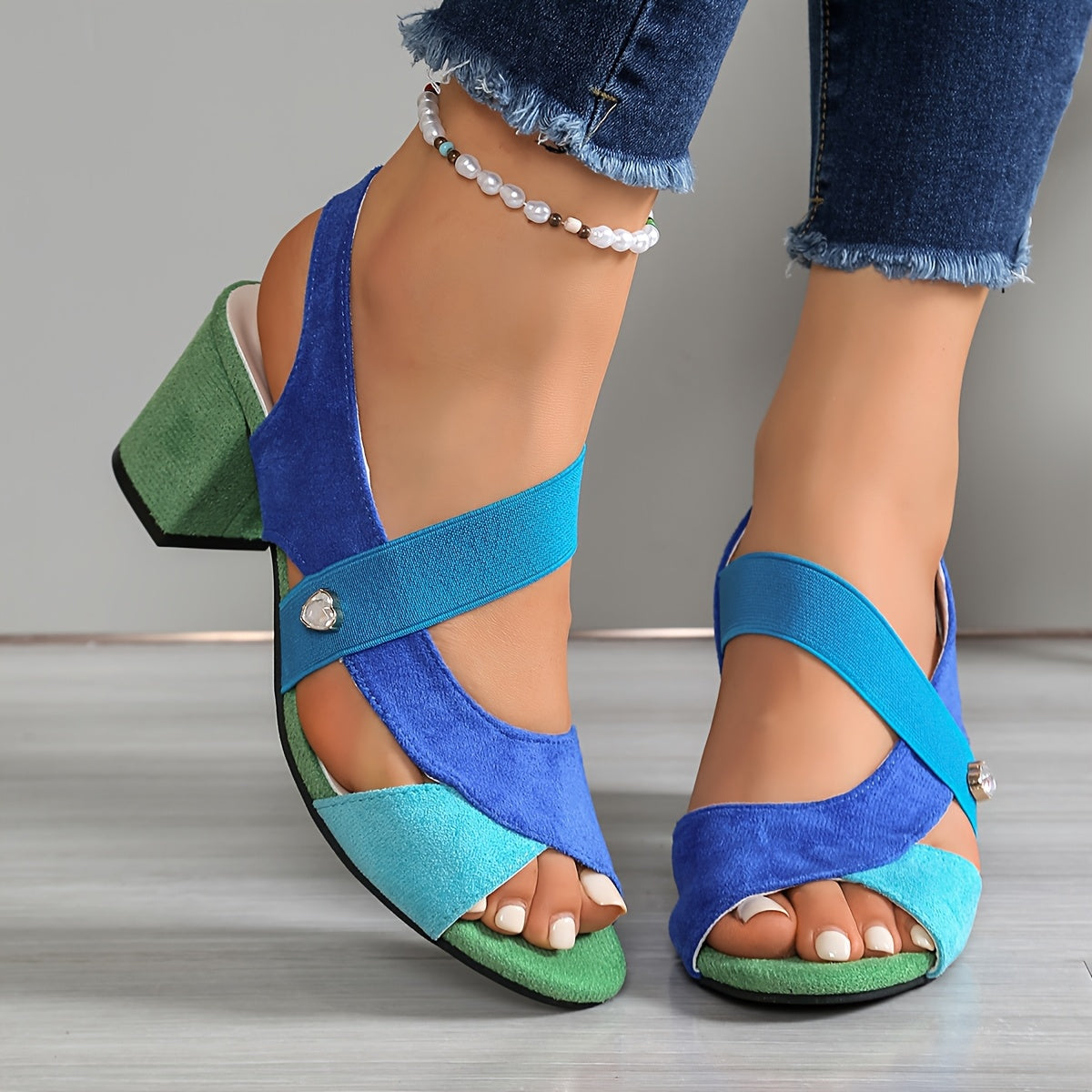 Linda™ | Tacones de Bloque Ortopédicos
