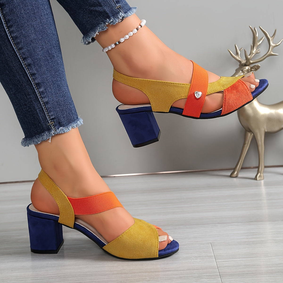 Linda™ | Tacones de Bloque Ortopédicos