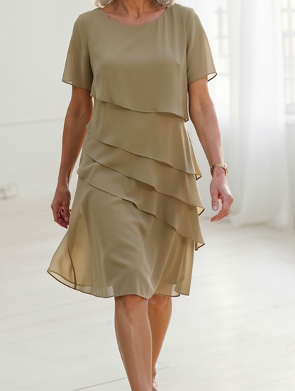 Linda | Vestido elegante y cómodo con volantes