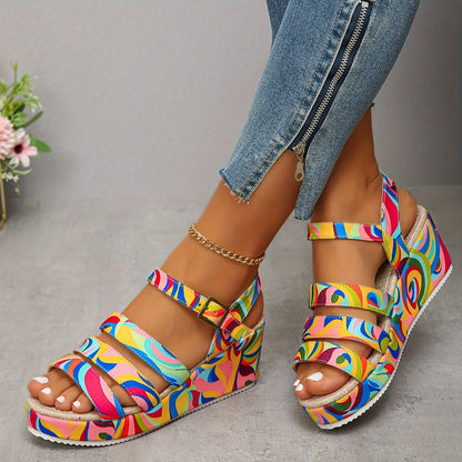 Selora | Sandalias de plataforma con tira al tobillo