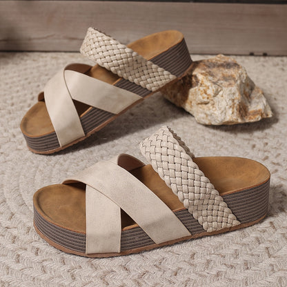 Sandalias Elegancia Trenzada Valeria