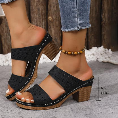 VALERINA MILANO | Sandalias ortopédicas elegantes comodidad Virginia