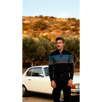 Bruno Jersey con Cremallera Quarter Zip