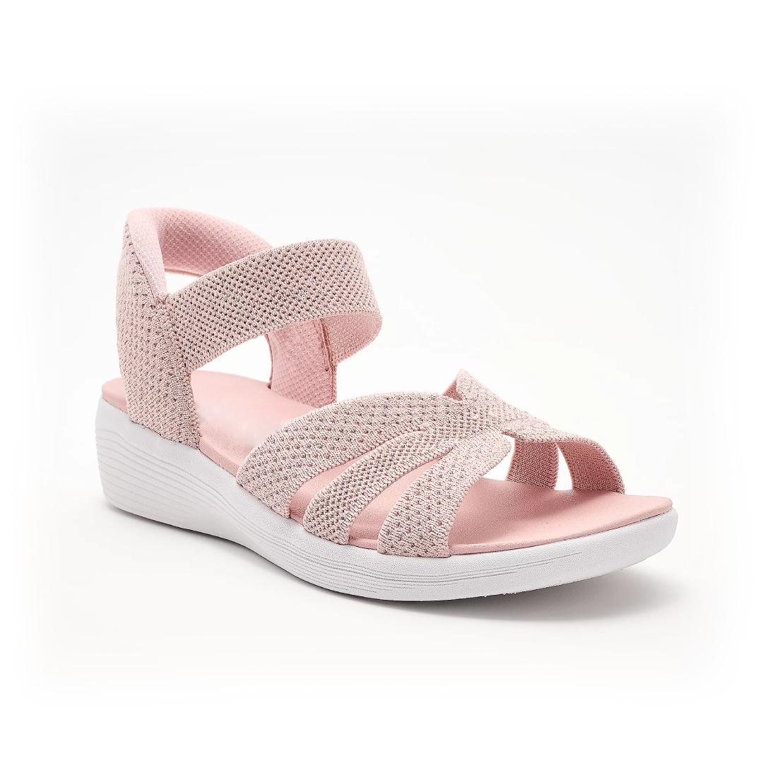 Sandalias de Cuña con Lentejuelas – Ideales para el Verano