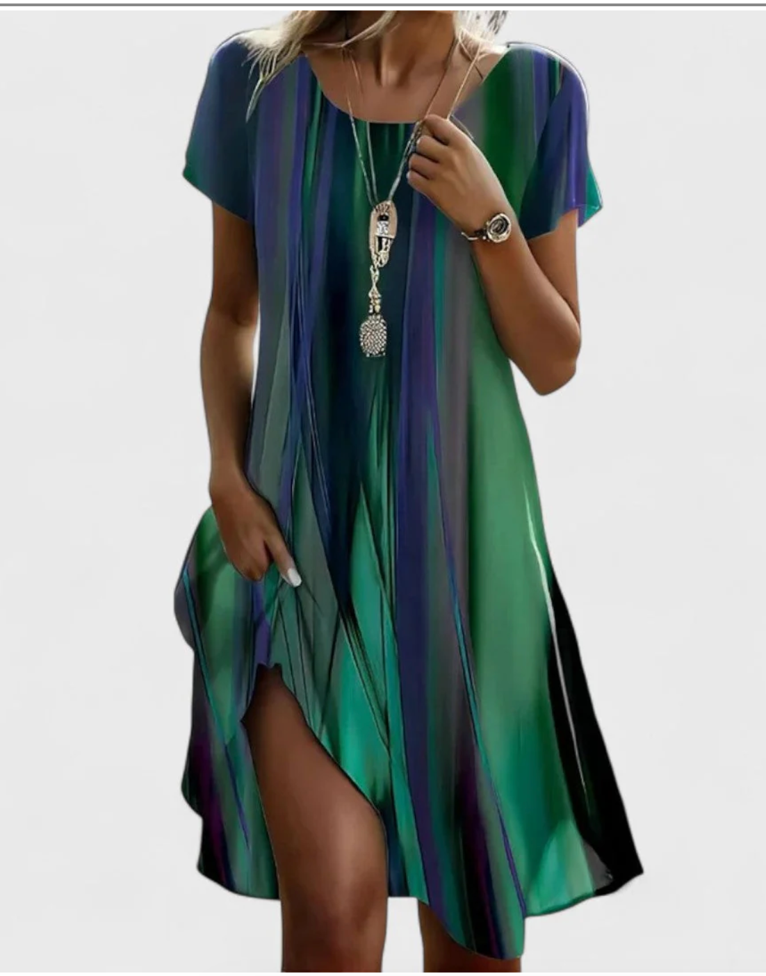 Blanca - Vestido fluido elegante