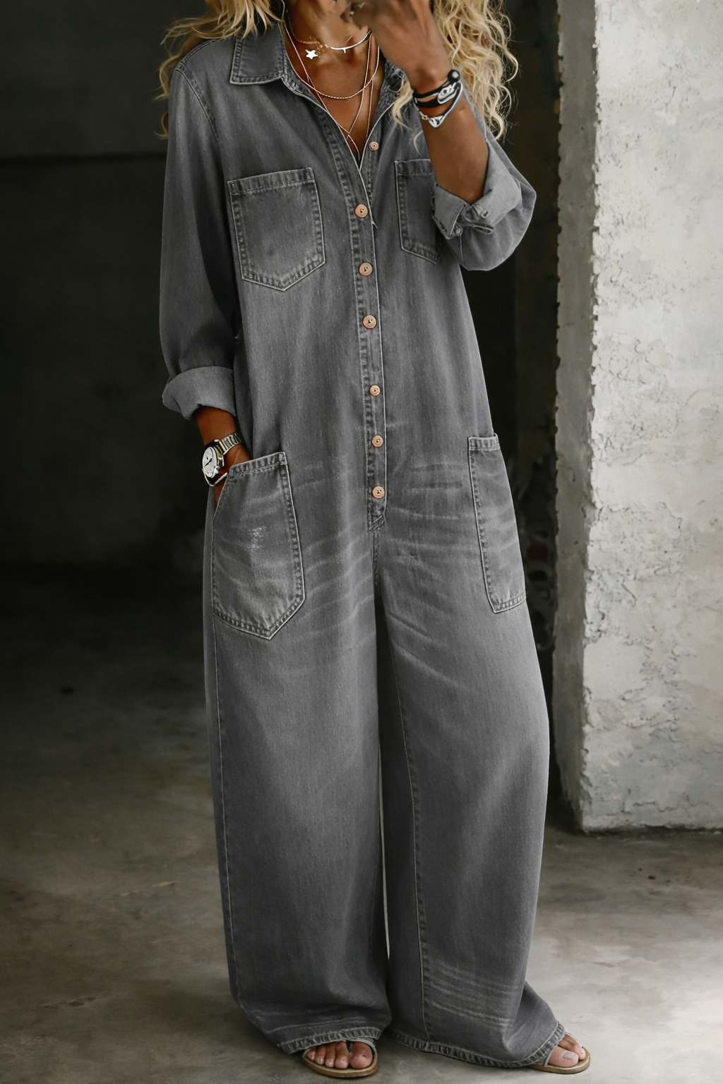 Lena | Mono cómodo de estilo informal
