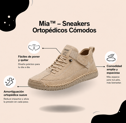 Mia – Zapatos ortopédicos cómodos y sin dolor