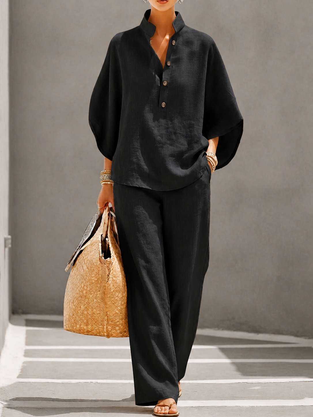 Carlota | Conjunto de dos piezas palazzo