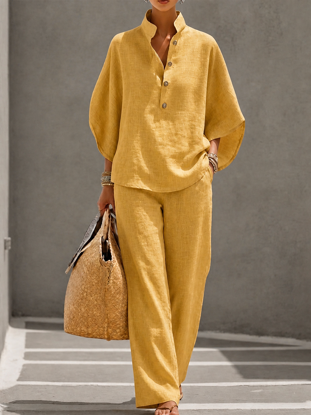 Carlota | Conjunto de dos piezas palazzo