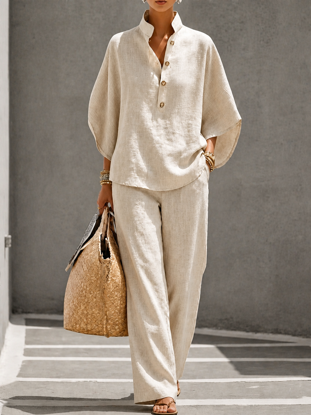 Carlota | Conjunto de dos piezas palazzo