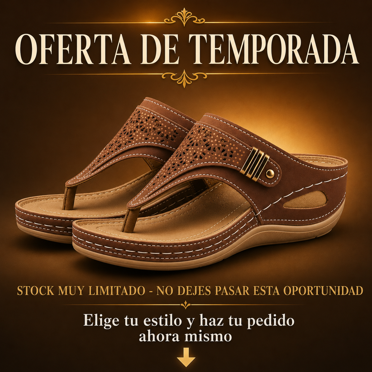 Cádiz™ | Sandalias de Confort y Estilo para el Día a Día