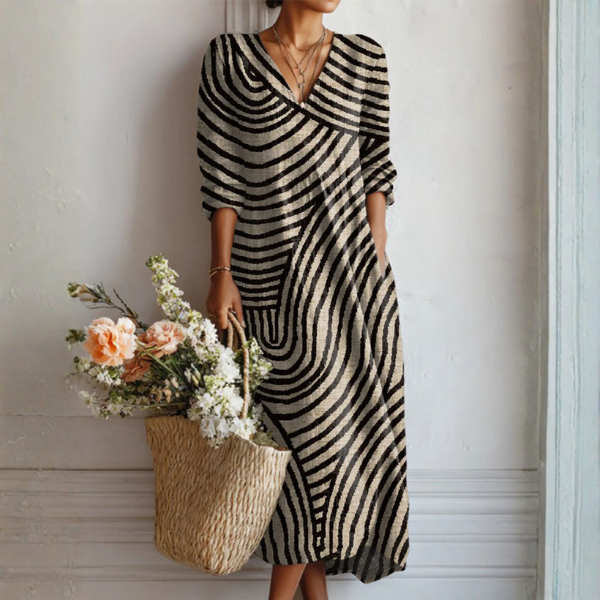María | Vestido primaveral con estilo sin esfuerzo