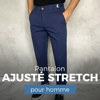 Álvaro - Pantalón masculino slim fit de Valerina Milano