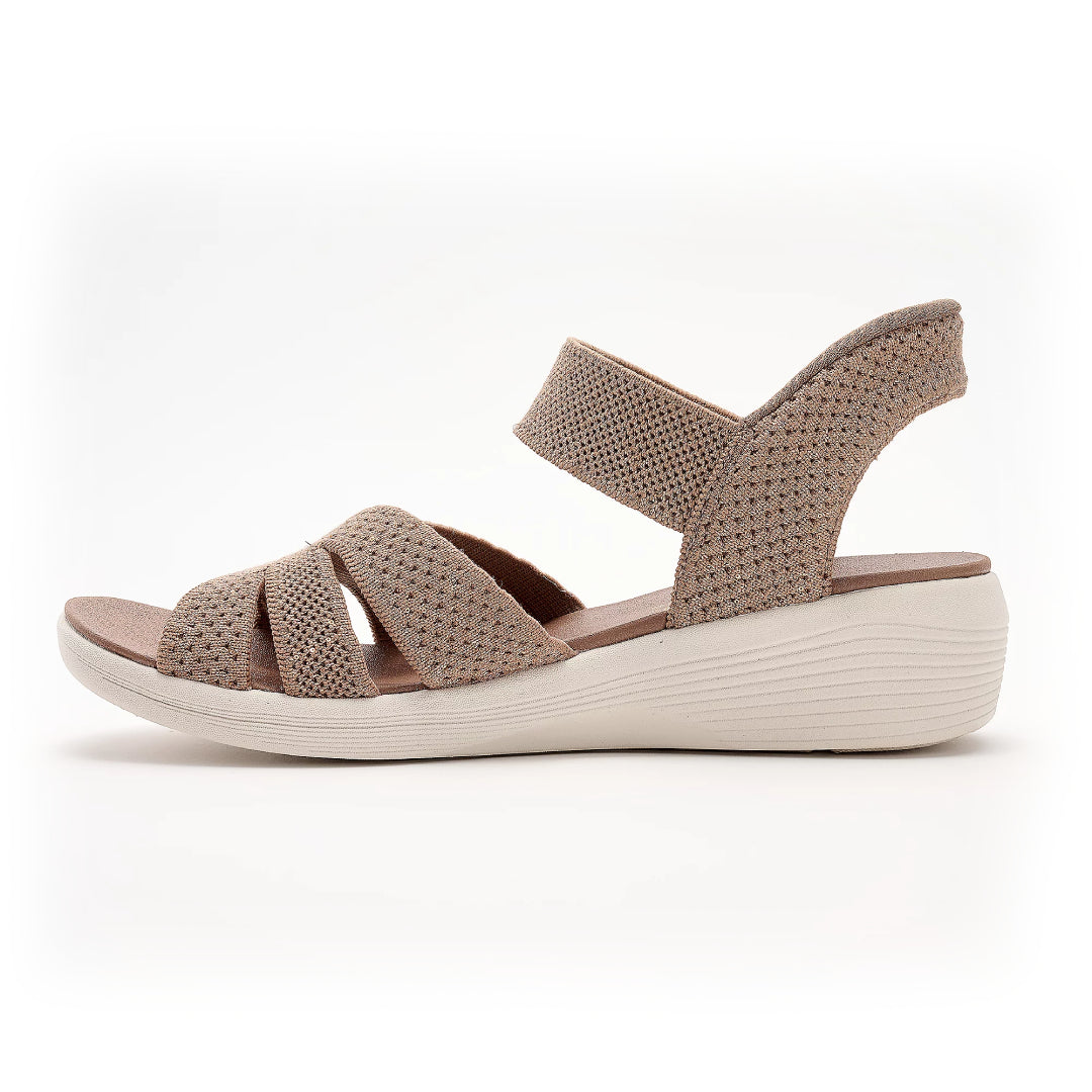 Sandalias de Cuña con Lentejuelas – Ideales para el Verano