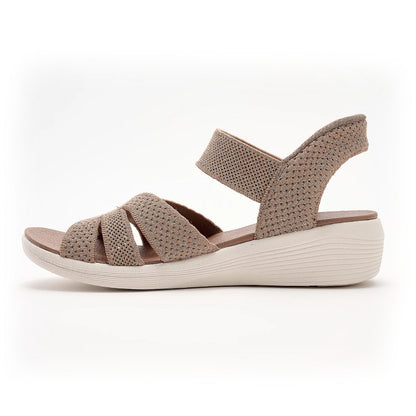 Sandalias de Cuña con Lentejuelas – Ideales para el Verano
